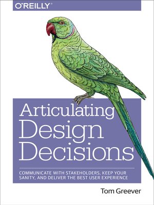 cover image of Articulating Design Decisions